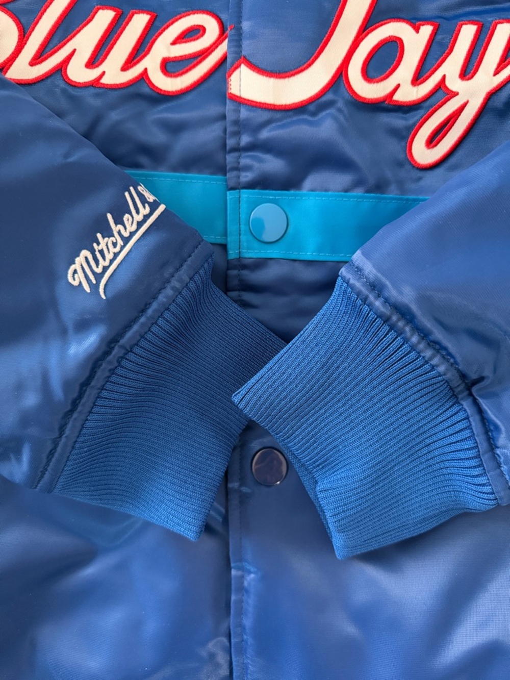 Mitchell & Ness Toronto Blue Jays Bomber Jacket - Picture 7 of 12